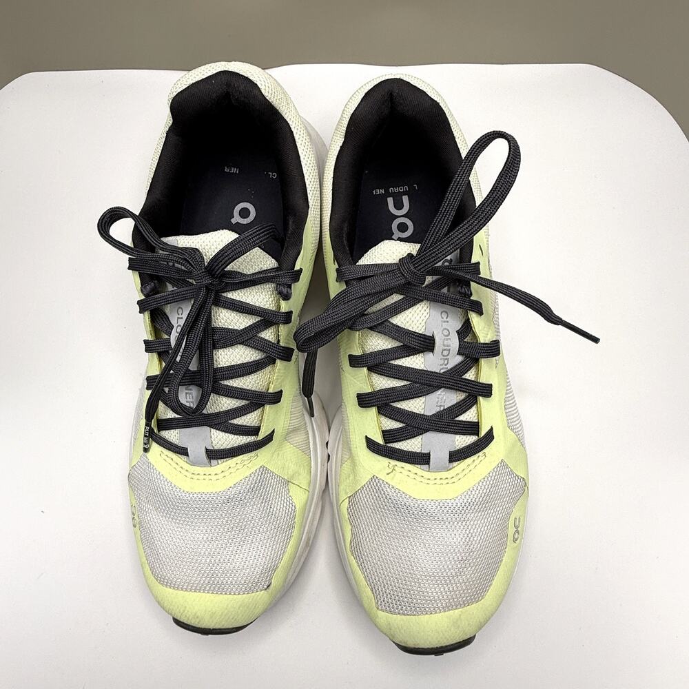 On Cloud Cloudrunner Womens Sz 8 White/Seedling Running Sneakers Shoes - Picture 4 of 14